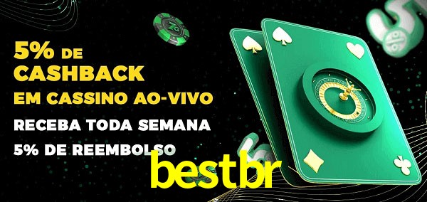 Promoções do cassino ao Vivo bestbr
